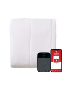 Sunbeam Full size Electric Mattress Pad with Digital Controller and Wi-Fi Connection